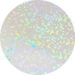 Laminat holograficzny - kropki